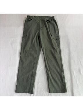 Cargo Hiking Pants Outdoor Utility Green Lightweight Small Fits Like 28X26 Trail